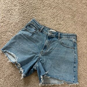 Abercrombie & Fitch Curve Love Jean Shorts